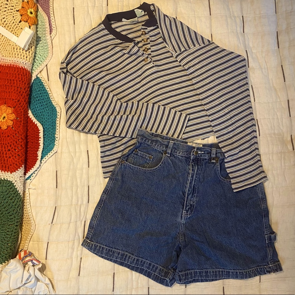 Vintage Denim mom shorts